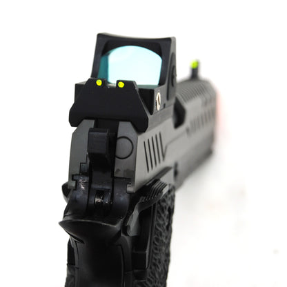 Nuprol Vorsk Hi-Capa 5.1 + BDS Full Metal Gas Blowback Pistol - Black/Grey