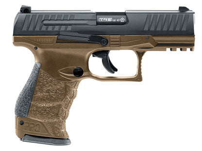 Elite Force T4E Umarex Walther PPQ CO2 Paintball Pistol FDE Semi Auto .43 Cal - Elite Force