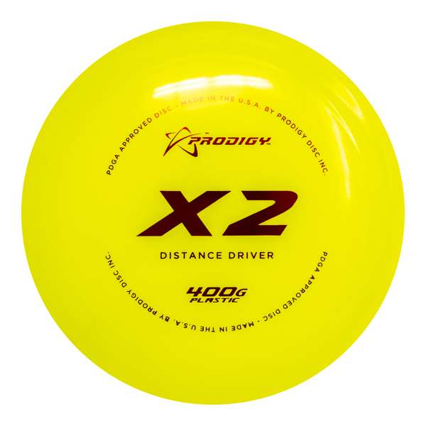 Prodigy X2 Distance Driver Disc - 400G Plastic