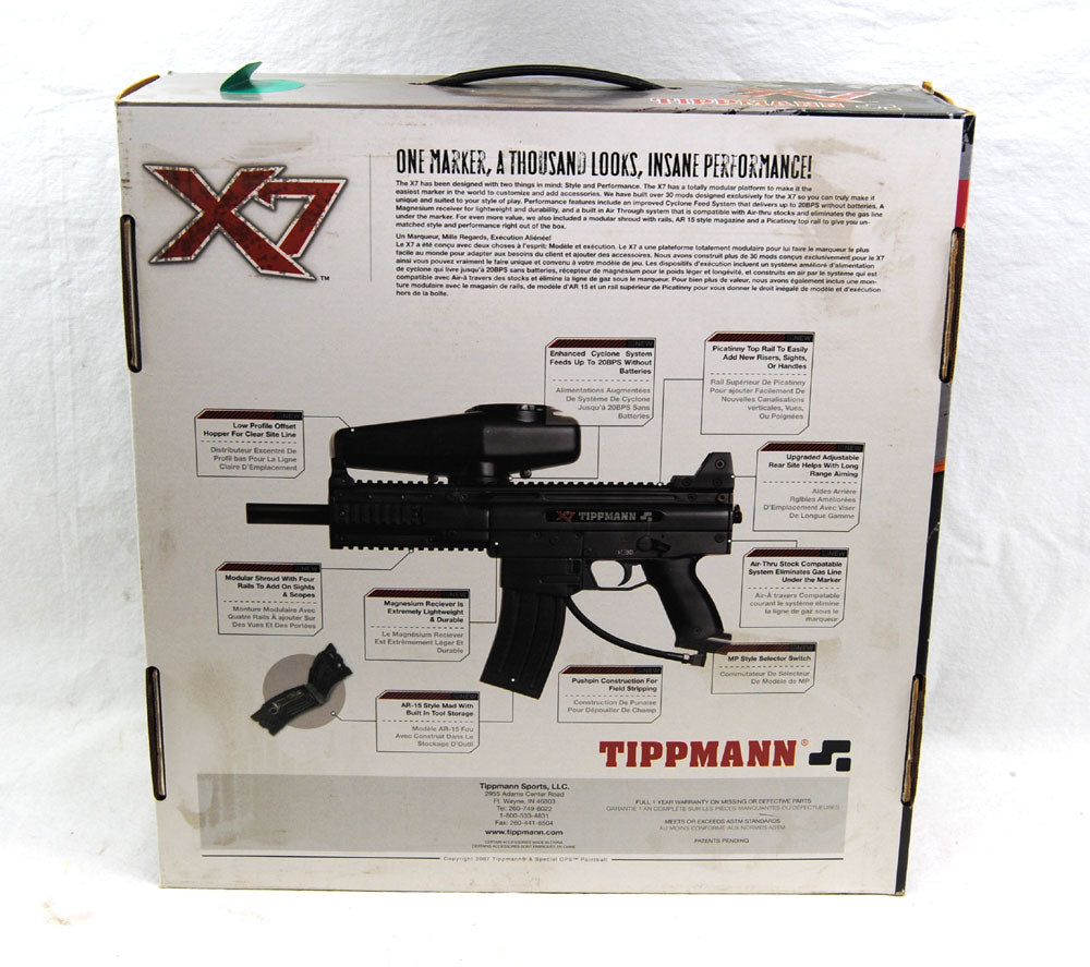 Tippmann X7 LOW SERIAL NUMBER #0000042 - Tippmann Sports