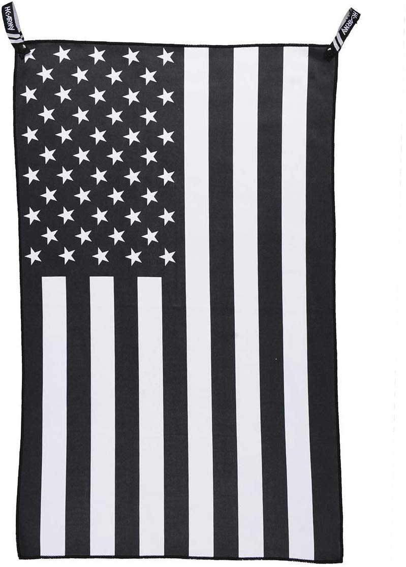 HK Army XL Microfiber Rag - USA Black/White - HK Army