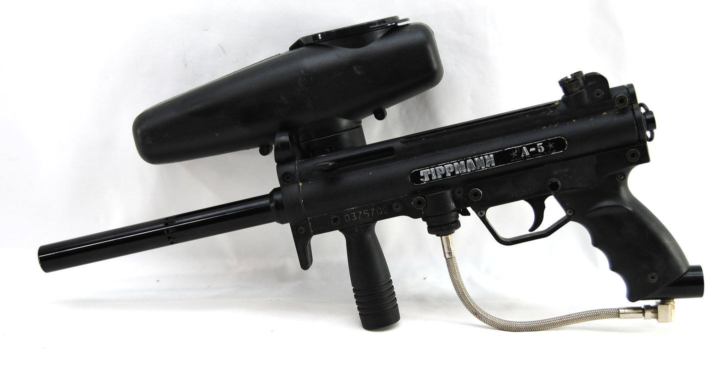 Used Tippmann Sports A-5 with E-Grip electronic grip frame