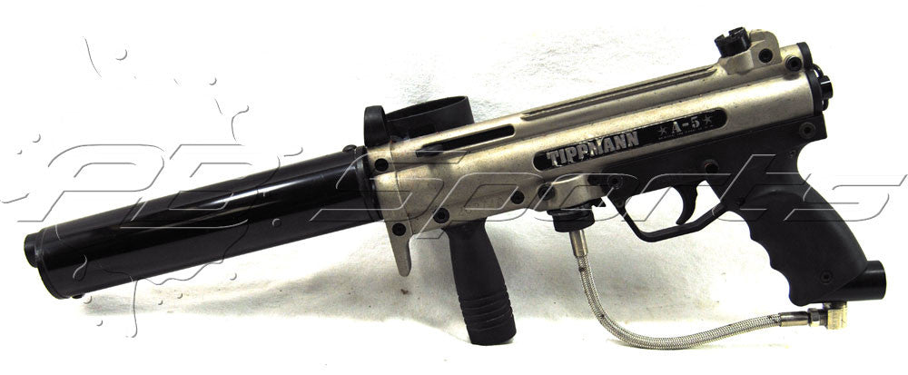 Used Tippmann Sports A-5 w/ Flatline Barrel - Tippmann Sports