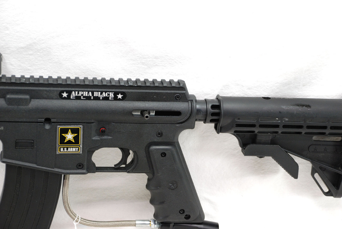 Used Tippmann Alpha Black Elite with e-Grip - Tippmann Sports