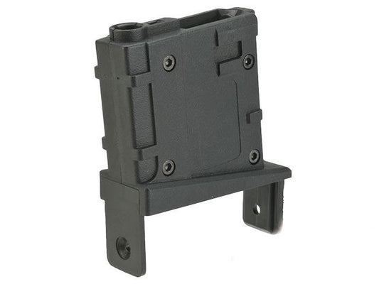 Angel Custom Magazine Adapter for Firestorm / Thunderstorm AEG Drum Magazines - (M4 / Black) - Evike
