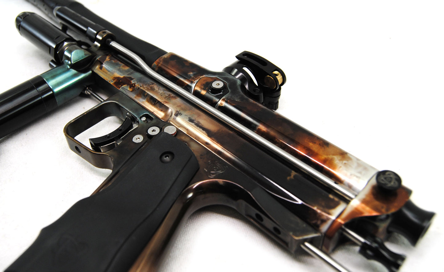 NEW Inception Designs RETRO Sleeper Paintball Autococker Custom Anodized Sponge - Inception Designs