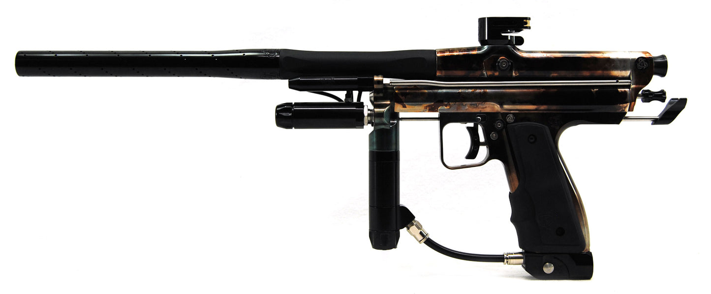 NEW Inception Designs RETRO Sleeper Paintball Autococker Custom Anodized Sponge - Inception Designs