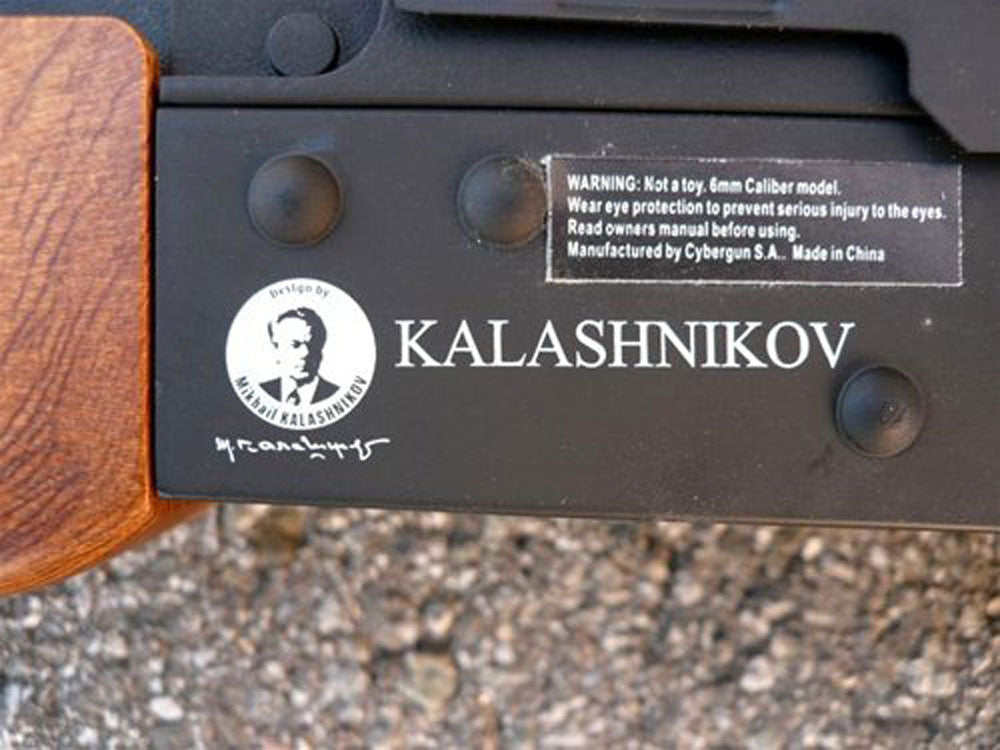 Palco Kalashnikov AK47 AEG Blowback - Black/Brown - Palco