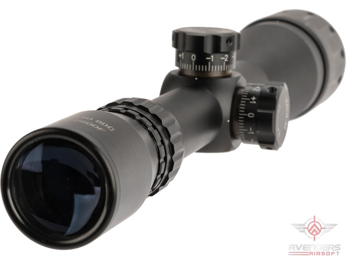 Avengers 3-9x40 Magnification Tactical Rifle Scope w/ BDC - Evike