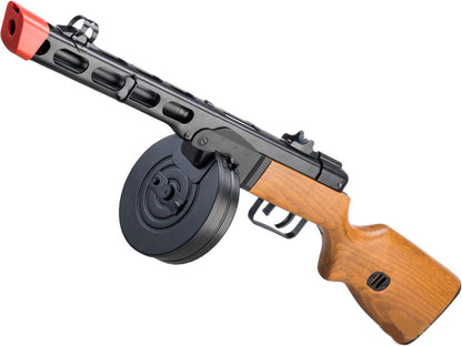 ARES PPSh-41 Real Wood Airsoft AEG SMG w/ Drum Magazine - Evike