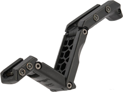 HERA Arms HFGA Adjustable Grip Polymer Angled Grip - Black