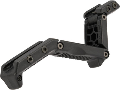 HERA Arms HFGA Adjustable Grip Polymer Angled Grip - Black