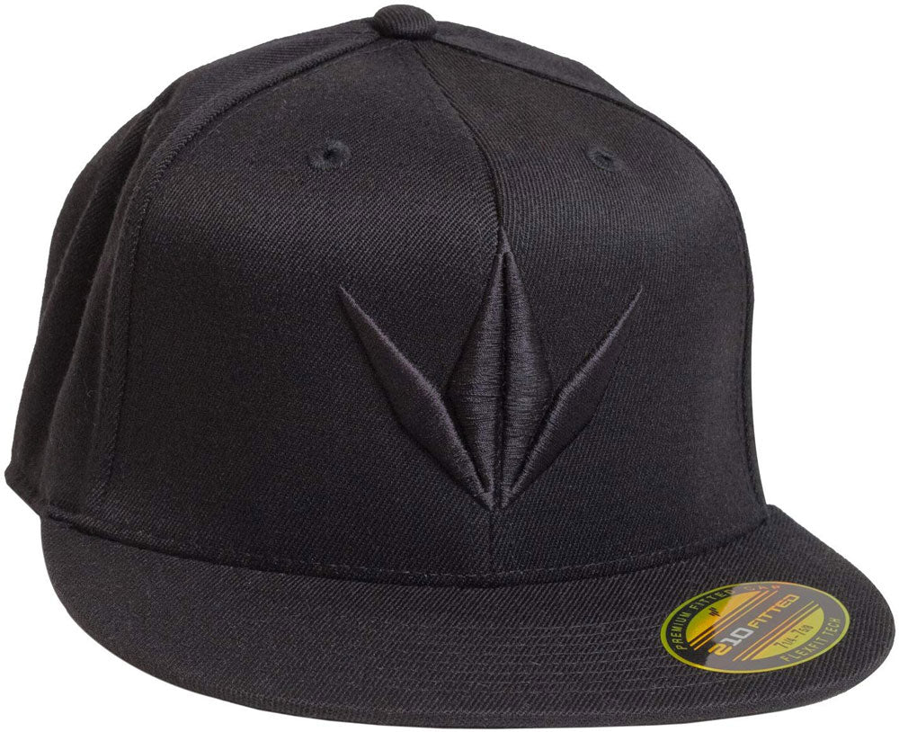 Bunker Kings Crown Flexfit 3D Hat Black/Black - S/M - Bunker Kings