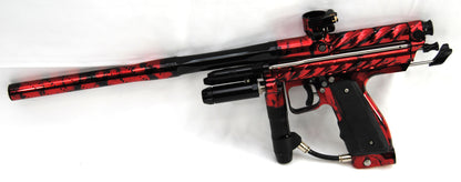 Used Inception Designs Mini Ripper Autococker - Red/Black Anno