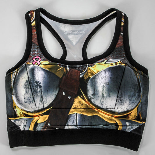 Social Paintball Grit Padded Sports Bra - Warrior Breastplate - XS - Social Paintball