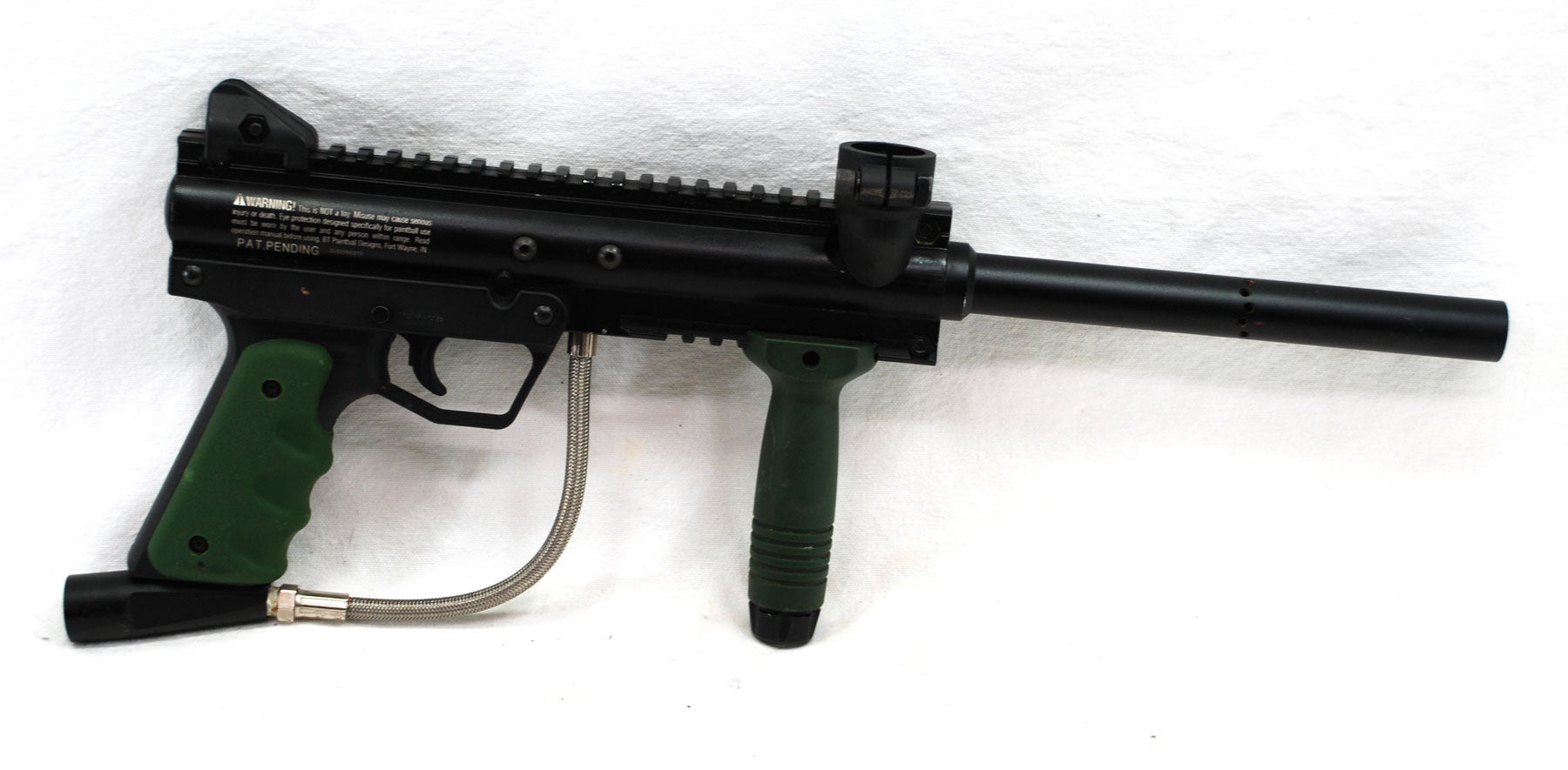 Used Empire Battle Tested BT-4 Combat - Black/Green - Empire Battle Tested