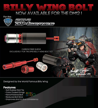 Billy Wing Signature Series Rail/Reflex Rail Bolt - DYE