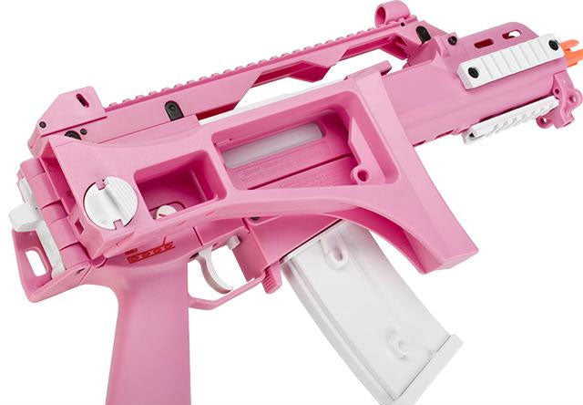 H&K G36C Pink Limited Edition Full Size Metal Gearbox Airsoft AEG