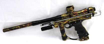 Used Dye X Freeflow Reflex Autococker - Custom Splash Camo Anno