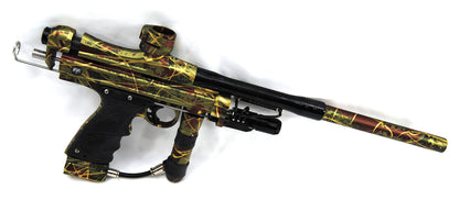 Used Dye X Freeflow Reflex Autococker - Custom Splash Camo Anno