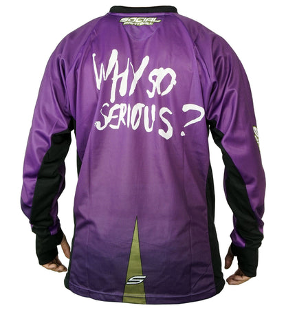 Social Paintball Unpadded SMPL Jersey - Purple Suit