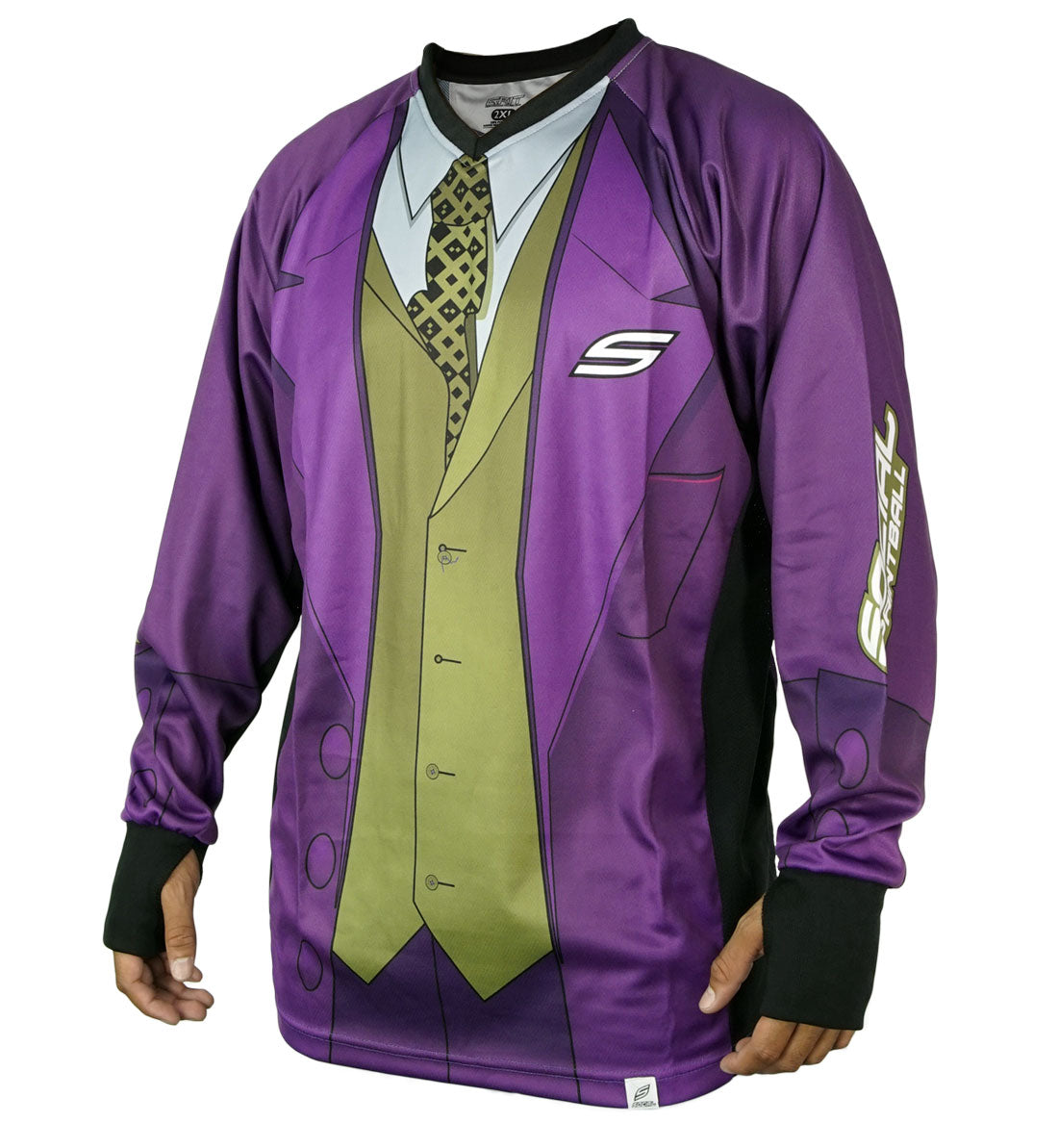 Social Paintball Unpadded SMPL Jersey - Purple Suit