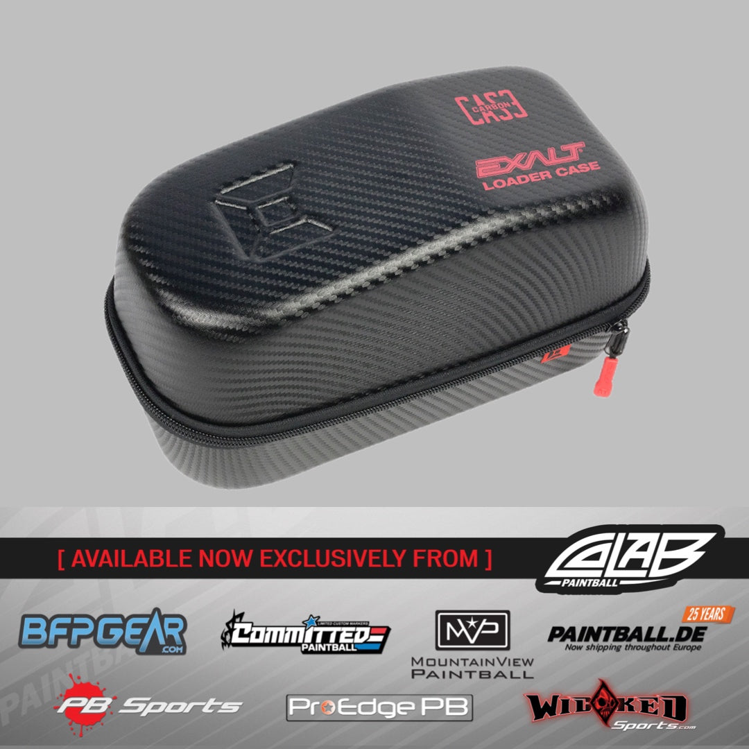 Exalt Carbon Loader Case - Black/Red - Exalt