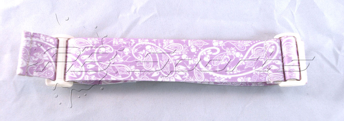 KM Strap - Bandana - Pink with White - KM