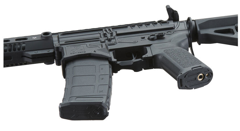 Zion Arms R15 Mod 0 Long Rail Airsoft Rifle with Delta Stock - Black