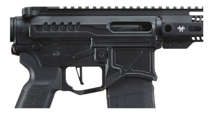 Zion Arms R15 Mod 0 Long Rail Airsoft Rifle with Delta Stock - Black