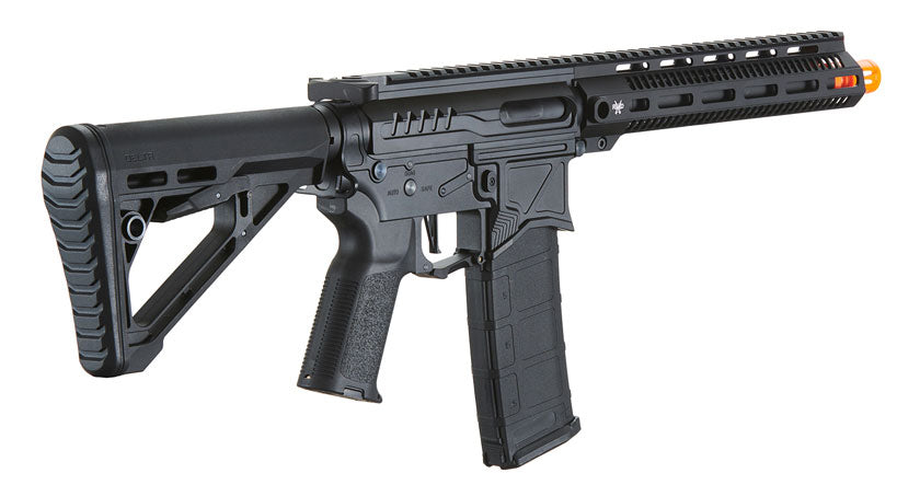 Zion Arms R15 Mod 0 Long Rail Airsoft Rifle with Delta Stock - Black