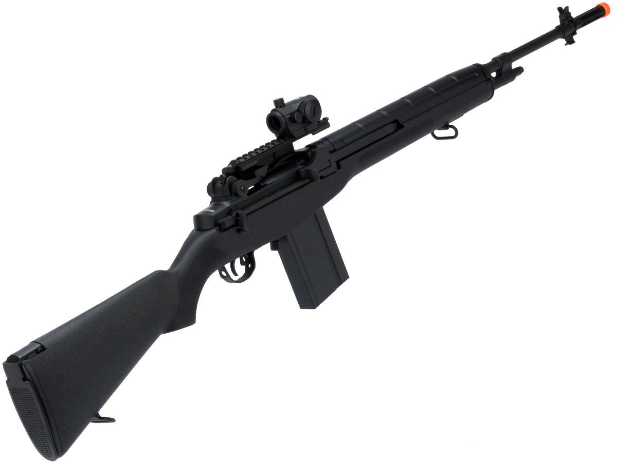 CYMA Sport M14 Airsoft AEG Rifle - Black - Evike