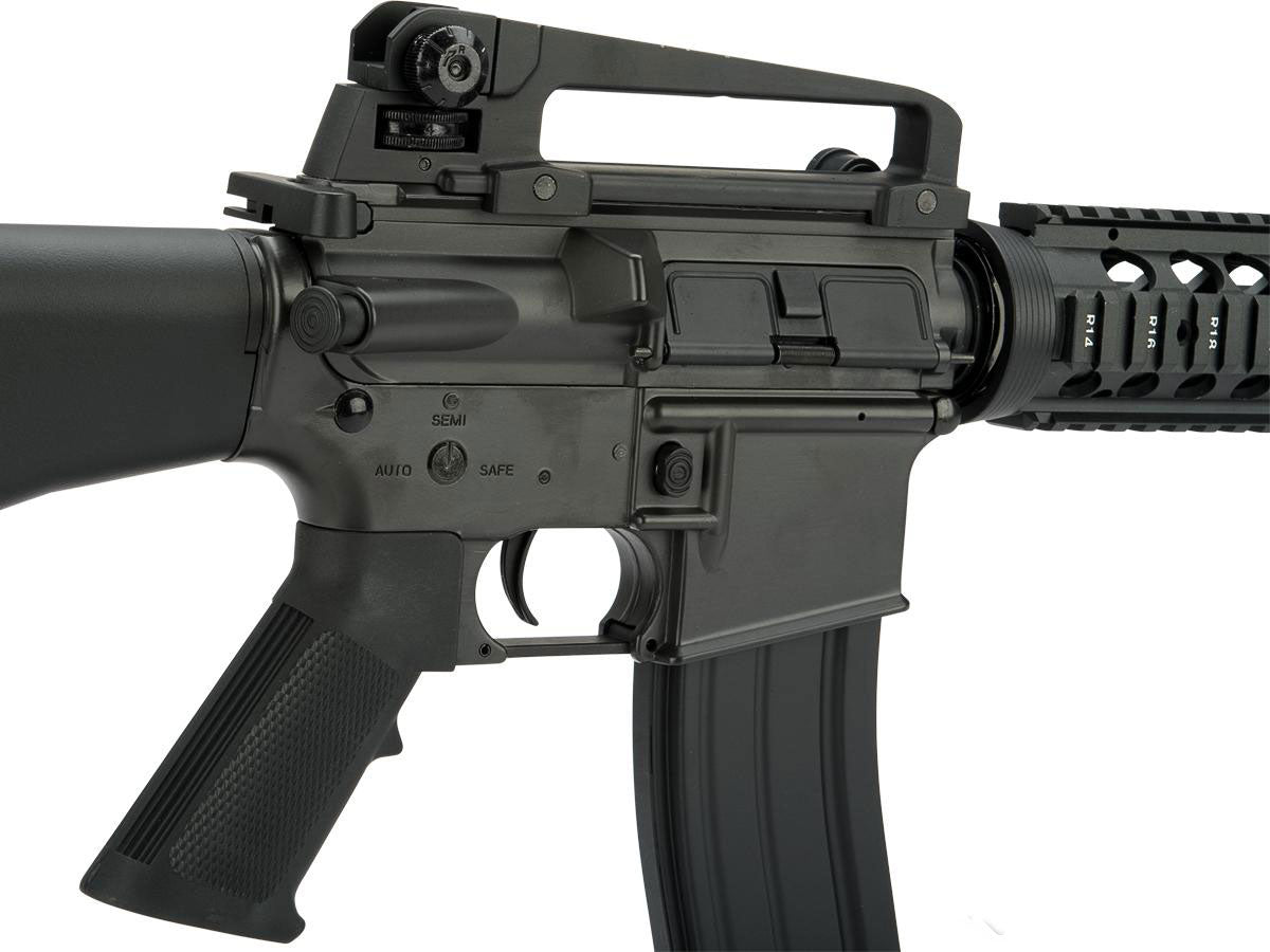 CYMA Sport M16A4 RAS Full Metal Airsoft AEG w/ Lipo Ready Gearbox - Evike