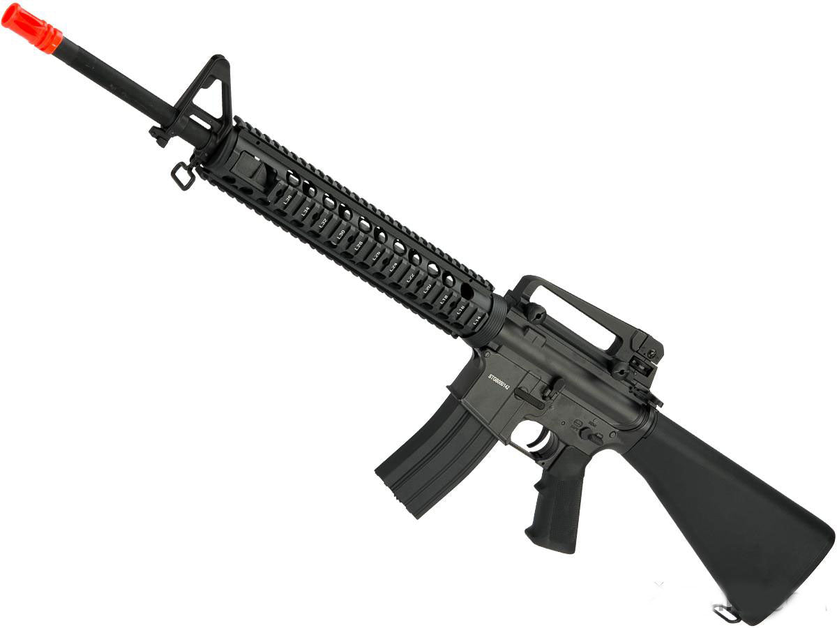 CYMA Sport M16A4 RAS Full Metal Airsoft AEG w/ Lipo Ready Gearbox - Evike