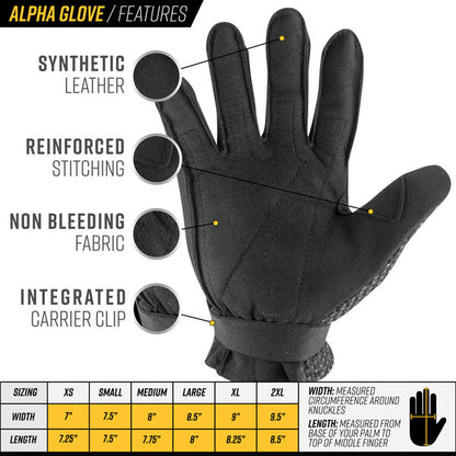 Valken Alpha Full Finger Gloves