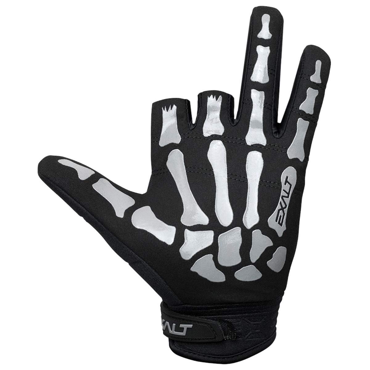 Exalt Death Grip Gloves Black/Gray - Small - Exalt
