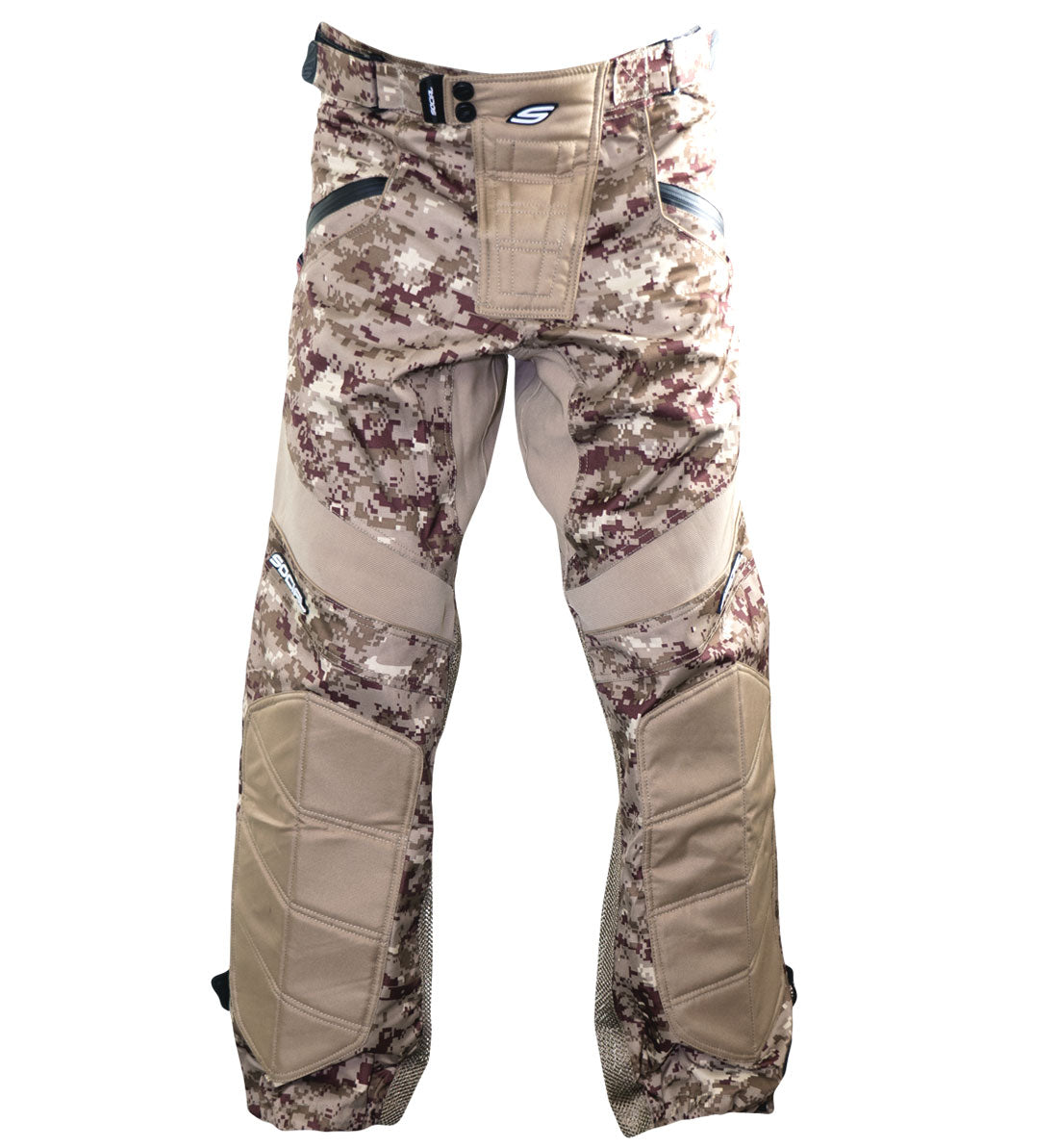 Social Paintball Grit V3 Pants - Desert Digi Camo - M/L - Social Paintball