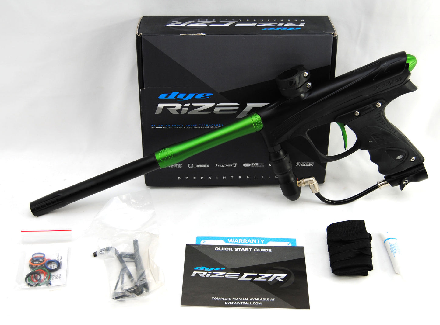Used Dye Rize CZR - Black/Green