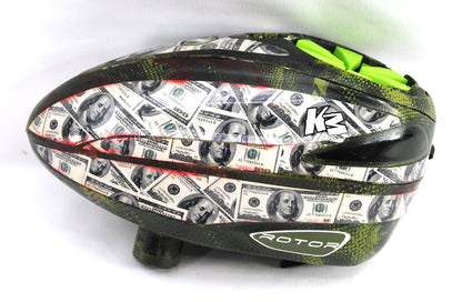 Used Dye Rotor w/ Speedfeed - Cash Money Green
