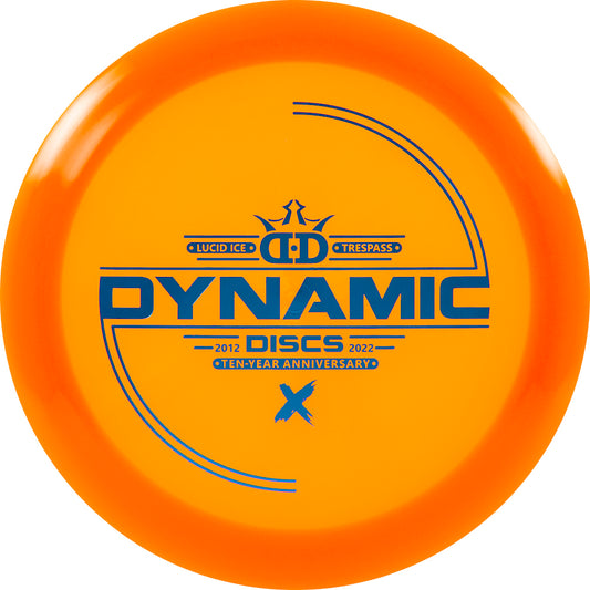 Dynamic Discs Lucid Ice Trespass Disc - 10 Year Anniversary Stamp