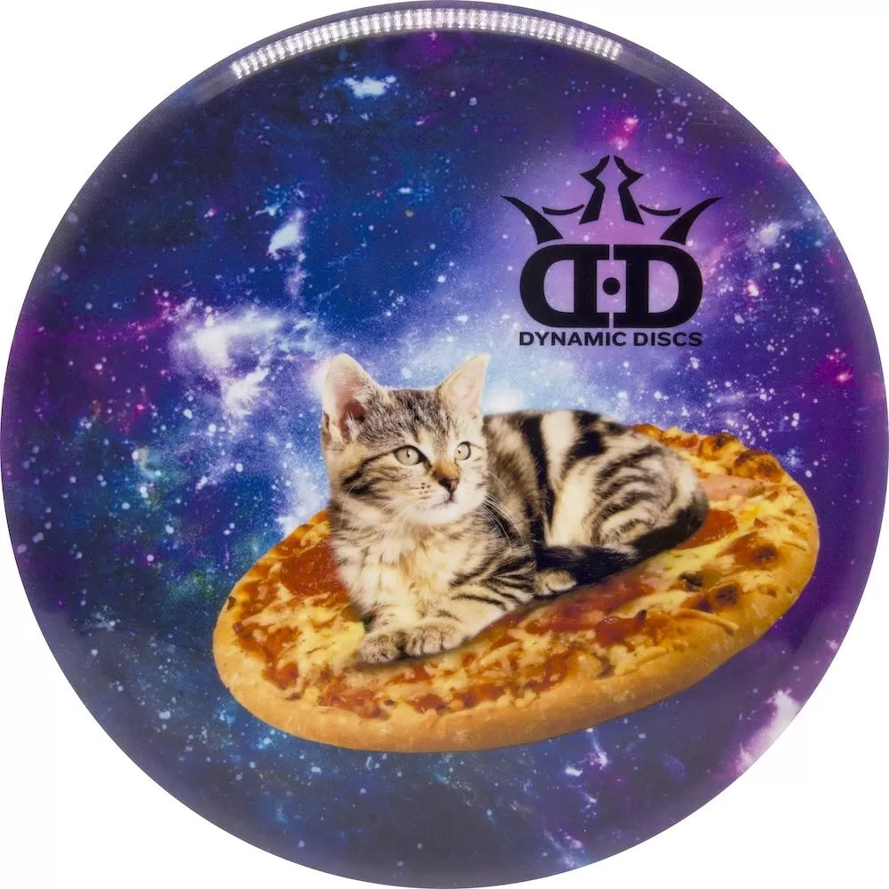 Dynamic Discs Fuzion Felon DyeMax Pizza Kitty Disc