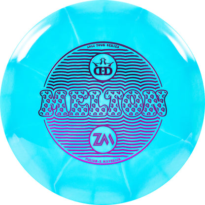 Dynamic Discs Fuzion-X Burst Maverick Disc - Zach Melton 2022 Team Series