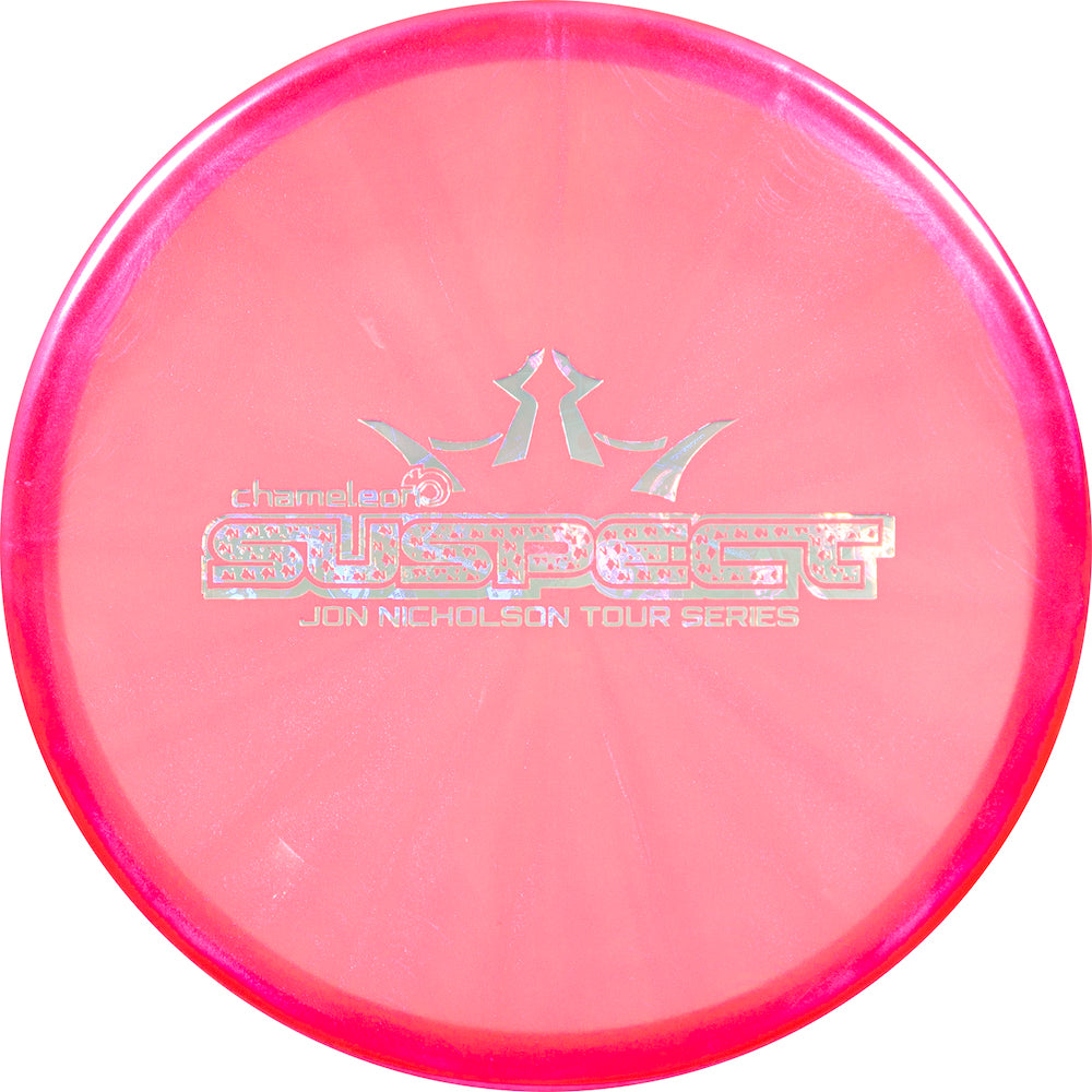 Dynamic Discs Lucid Chameleon Suspect Disc - Jonathan Nicholson 2022 Team Series Stamp