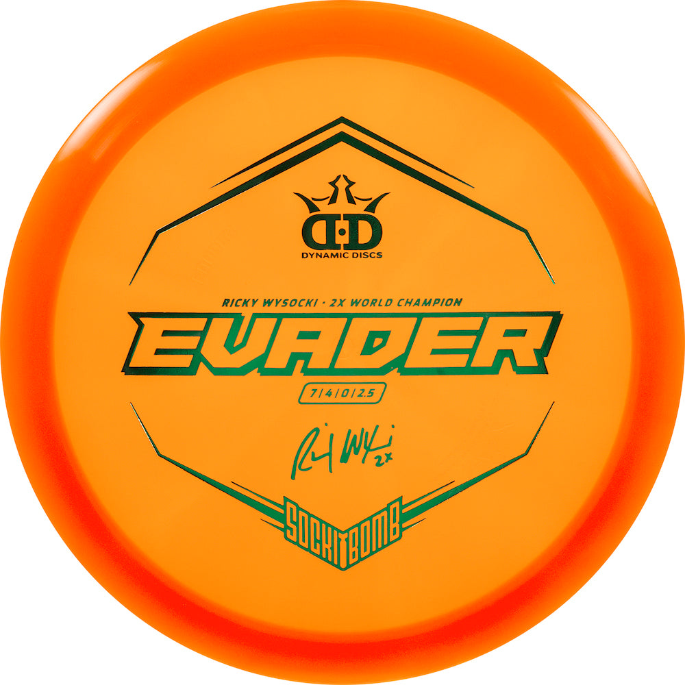 Dynamic Discs Lucid Evader Disc - Ricky Wysocki SockiBomb