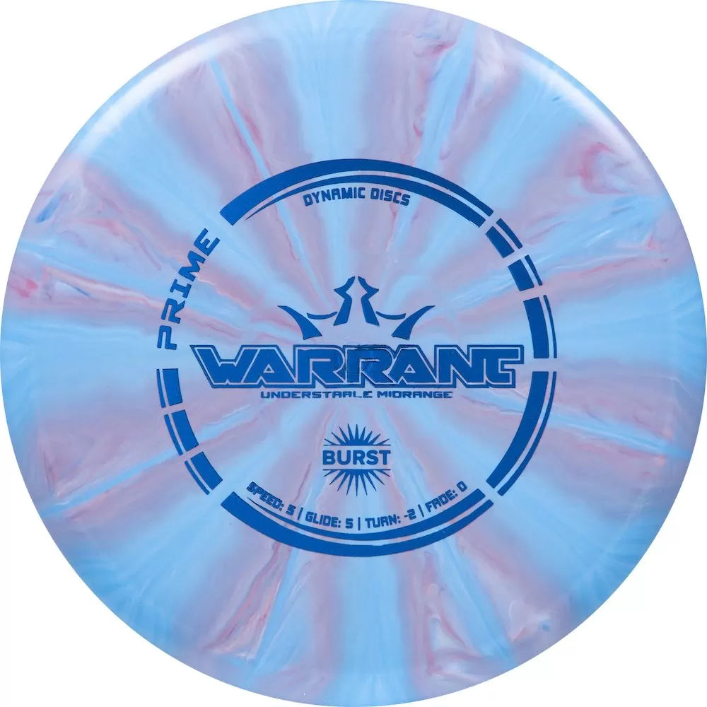 Dynamic Discs Prime Burst Warrant Disc