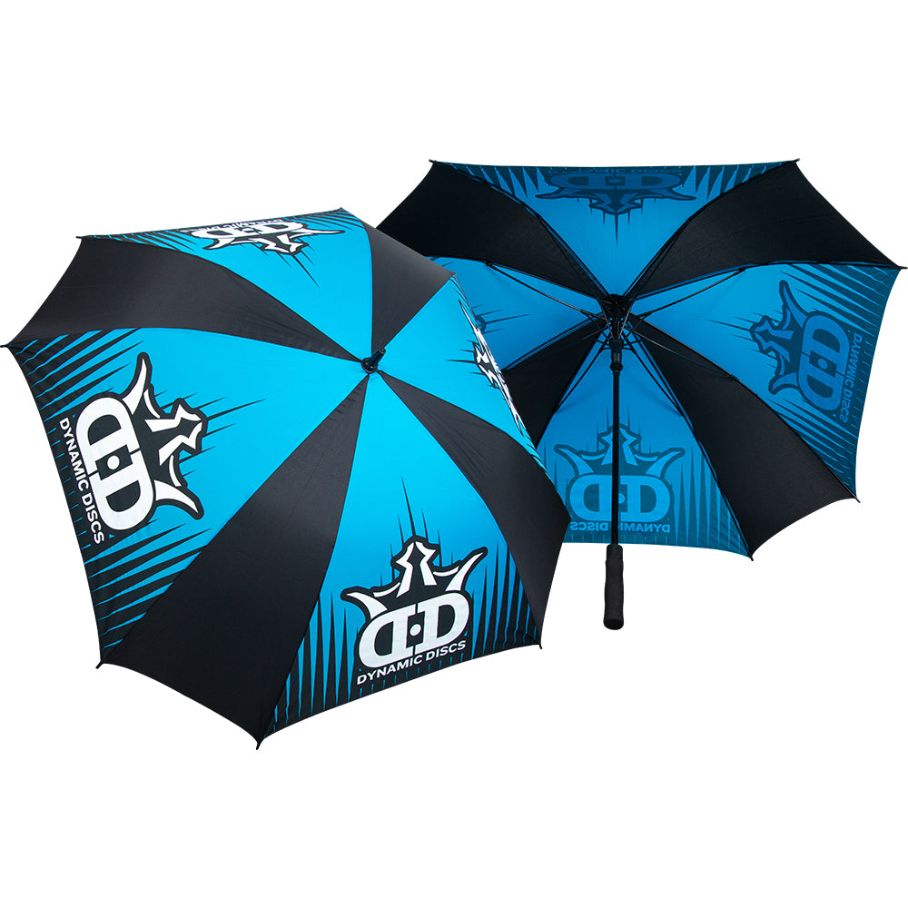 Dynamic Discs Square Umbrella - Black/Blue - Dynamic Discs