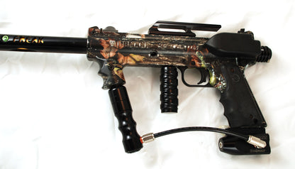 Used Tippmann 98 Custom Camo Paintball Gun with eBolt electronic kit - Tippmann Sports