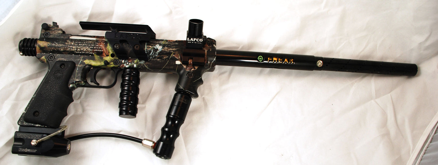 Used Tippmann 98 Custom Camo Paintball Gun with eBolt electronic kit - Tippmann Sports