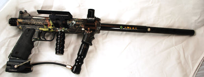 Used Tippmann 98 Custom Camo Paintball Gun with eBolt electronic kit - Tippmann Sports