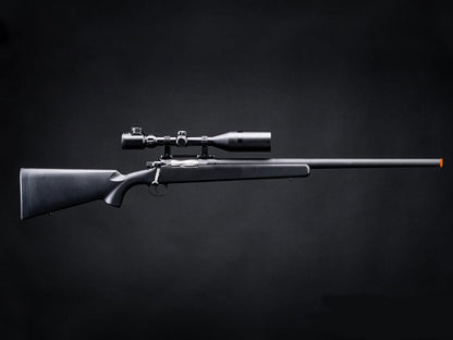 EMG Barrett Fieldcraft Precision Bolt-Action Airsoft Sniper Rifle w/ Featherweight Zero Trigger - Blackout